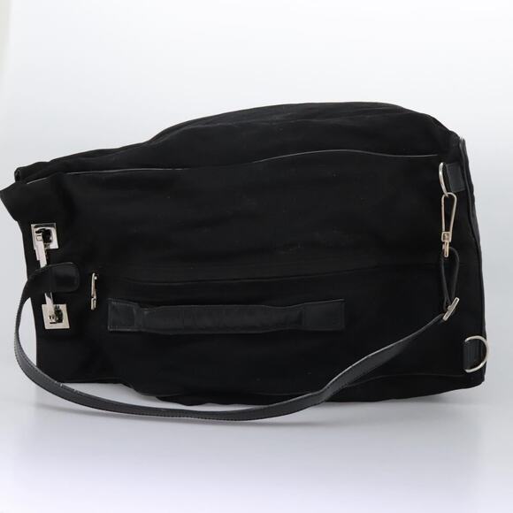 GUCCI Shoulder Bag Canvas Black - Picture 7 of 14
